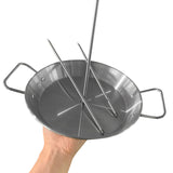 Vertical Rack Stainless Steel Barbecue Grilg Holder Removable Roaster for Steak Beer Chicken Kitchen BBQ Accessories