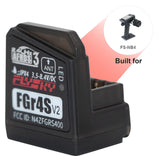 Flysky FGR4S V2 AFHDS Single-Antenna Bidirectional PWM /PPM / IBUS Output Receiver for flysky NB4 PL18 RC Transmitter