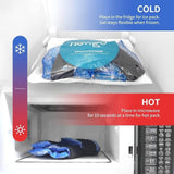 Medical Brace Ice Pack Hot Cold Therapy Flexible Gel Bead Reusable Foot Cooling Aid Sport Injury Pain Relief Ankle Support