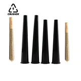 CRUSHER 100Pcs 109mm Roll Paper Storage Tube Waterproonti-odor Plastic Tobacco Grass Cigarette Container Holder