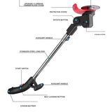 580W 98000Rpm Electric Lawn Mower Adjustable Length Cordless Lawn Angle Adjustable Trimming Garden Lithium Battery Lawn Mower