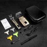 Resuxi 966 New Men's Reciprocating Electric Set, Home Oil Head Carving Hair Clipper, Multifunctional Shaver