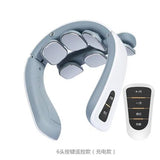110V-220V Cervical spine home protection electric vertebral pillow shoulder physiotherapy neck massager