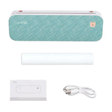 PeriPage A4 Thermal Transfer Wireless Photo Printer - USB & BT Connectivity, Supports 2''/3''/4'' Paper Width
