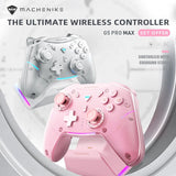 HE G5Pro Max Gaming Controller With Charging Dock RGB Wireless Gamepad Hall Effect Joystick Trigger For Switch PC Phone
