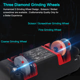 Knife Sharpener Multi-function Automatic Knife Grinder For Slotted screwdrivers Scissors Knives Electric Fast Sharpener