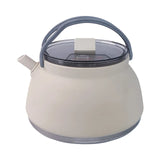 Silicone Folding Kettle Teapot Portable Coffee Tea Cooker Collapsible Mini Boig Water Pot with Handle Camping Supplie