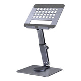 Tablet and PC expandable rotating mobile phone folding desktop stand, laptop, aluminum alloy