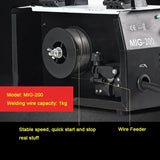 5000W 200A No Gas Small Semi-automatic for MIG Welder Flux Core Wire Gasless Welding hine Inverter