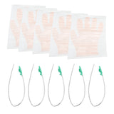 hine Catheter PVC Disposable Aspirator Tubes Firm Clear Scales for Manual Sputum Suction Tool