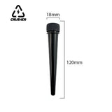 CRUSHER 10Pcs Plastic Herb Tobacco Box Tube Child-proof Rotating Cover 120mm Rolg Paper Storage Tubes Smoking Accessories