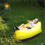 The comfortable companion for outdoor camping, this iatable sofa allows you relax and enjoy nature to the fullest.