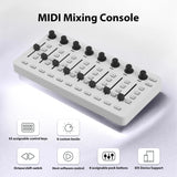 M-VAVE SMC-Mixer Wireless MIDI Mixing Console BT Connection USB Controller Mixer for Most Electroacoustic Instruments