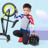Racing Suit Roller Skating Step Fleece Warm Long-sleeved Suit
