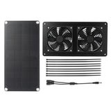 3W Exhaust Fan Ventilation Equipment For Greenhouse Motorhome Chicken House