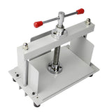 Manual Paper Press hine A4 Book Press, Bookbinding Notes Office Invoice Steel Flattening hine, Heavy Duty Bookbinder