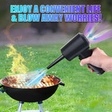 Mini Air With Extra Nozzle 130000RPM Turbo Jet Fan Wind Speed 52m/s Electric Blower Multifunctional Blowing Dust Dryer