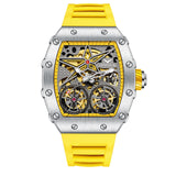 New Full Automatic Mechanical Men Watch ONOLA Brand Fashion Hollow Luxury Watches Men Waterproof Clock