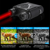 Night Vision Binoculars Infrared Digital Night Vision Goggles 850nm HD 8X Digital Zoom Hunting Device 1080P Video Day Night 300m
