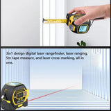 40m/60m Rangefinder Laser Measure Distance Meter Surveying Equipment Measur Retractable Tape