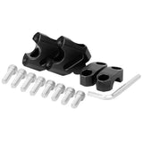22mm Motorcycle Handlebar Riser Aluminum Alloy Motocross Heightening Clamp Mount Pit Bike Motorbike Accessories