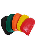 1pc Oval Scraper Putty Knife Plastic Car Paint Hand Tool Rubber Material Random Color