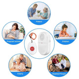 Wifi Panic Button Fall Prevention for Elderly Dementia RF433mhz Wireless Bed Alarm Caregiver Pager Tuya APP