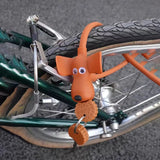 Biscuit Puppy Basket Chain Rubber Safety Personality Anti-Theft Cartoon Cute Bike Lock Bicycle Accessories