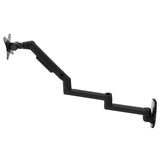 Extended monitor bracket telescc rotating lifting wall hanging extension arm base