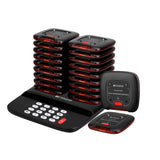 TD183 food dispenser, one trailer, 20 1-20 FSK queue, waiting for each other to pick up food, wireless calling device