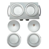 Double Wax Heater Warmer Electric Paraffin Heater Dual Hot Facial Skin  For Hair Removal cera