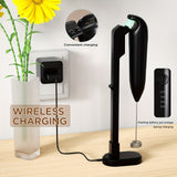 1pc, Handheld Milk Frother For Coffee - Electric Hand Blender, Mini Drink Mixer Whisk & Coffee Foamer Wand W/Stand For Lattes