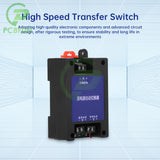DC5V/12V/24/60V DC dual automatic switcher power failure uninterruptible transfer switch module UPS