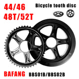 for Bafang BBS01B BBS02B E-Bike Mid Motor Chainring 44T 46T 48T 52T Electric Bicycle Conversions Chain Wheel