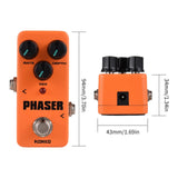 FPH2 PHASER Portable Effector Phase Mini Single Electric Guitar Pedal Analog Effect