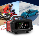 20A/10A Car Motorcycle 12V/24V Smart Charger Lithium AGM GEL Lead-Acid LiFePO4 Battery Chargers