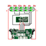 18V/20V 4.0Ah 5.0Ah 10-Cell 18650 Plastic Case Replacement for Cover Broken Battery Shell Repair Kit