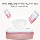 USB Infant Wet Wipes Dispenser - 5000mAh, 45-55℃ Temperature Control, Wipe Heating Box