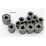 Bolts Extractor Set With Hex Adapter, Out Broken Lug Nut Extractor Stripped Screw Remover Set