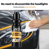 120ml Car Restoration Polishing Kits Headlamp Scratch Remover Cleaning Paste Remove Oxidation Headlight Polish Liquid