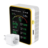 15 in 1 Indoor Digital Co2 Sensor Air Quality Monitors Hcho Tvoc Temperature Humidity Gas Leak Detector