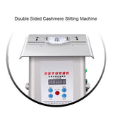 Double-Sided Nylon Sewing Automatic Knife Adjustment Splitting Cashmere Slitting hine 220V