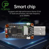 ESP32-S3 Development Board 1.47-inch LCD display on-board RGB color beads Micro SD card holder Full-speed USB serial port