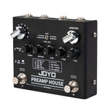JOYO R-15 Preamp House Guitar Pedal 18 Tones Dual Channel Distortion Clean Pedal Electric Acoustic Effector Pedal Clip