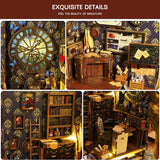 Book Nook Kit, DIY Booknook Bookshelf 3D Wooden Puzzle Decorative For Kids/Adults