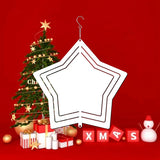 5Pack 10 Inch Sublimation Wind Spinner Blanks White Sublimation Wind Spinner Blanks For Indoor Outdoor Garden Decoration