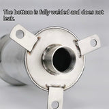 Household Manual Shaker Well Pump Water Suction Old Stainless Steel Big Head