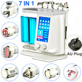 New 7 in 1 Hydrogen Oxygen Small Bubble Facial Beauty Machine H2O2 Hydro Dermabrasion Rejuvenation Tightening Skin Care Face Spa