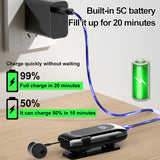 Mini Wireless Bluetooth Headset Call Remind Vibration Sport Clip Driver Auriculares Earphone