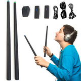 Professional Electronic Drum Set with Digital Air Virtual Drums and Drumsticks - Musical Instruments for Beginners, Kids, Adults